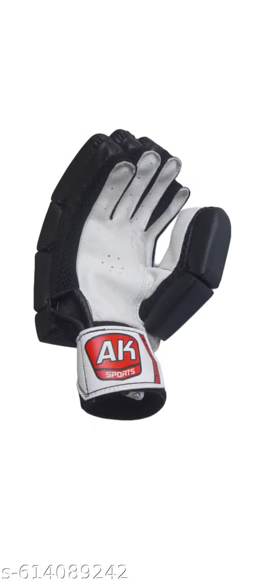 Premium ULTRA POWER Cricket Batting Gloves – Gold/Blue (Right Hand, Adult)