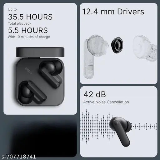 Wireless TWS Bluetooth Earbuds |  20+ Hours Playtime