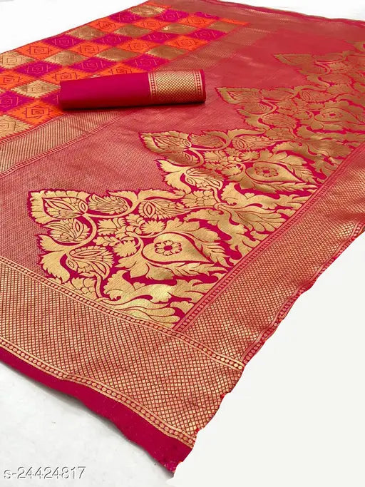 Myra Sensational Soft Silk Saree – Multicolor Kanjeevaram Saree