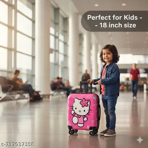 Hello Kitty Kids Carry‑On Suitcase | 20” ABS Hard Shell