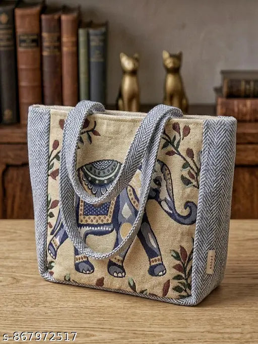 Women’s Cotton Handbag | Embroidered Fabric Shoulder Purse