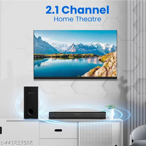 Pure Sound 106 | 120W Bluetooth Soundbar with Wired Subwoofer