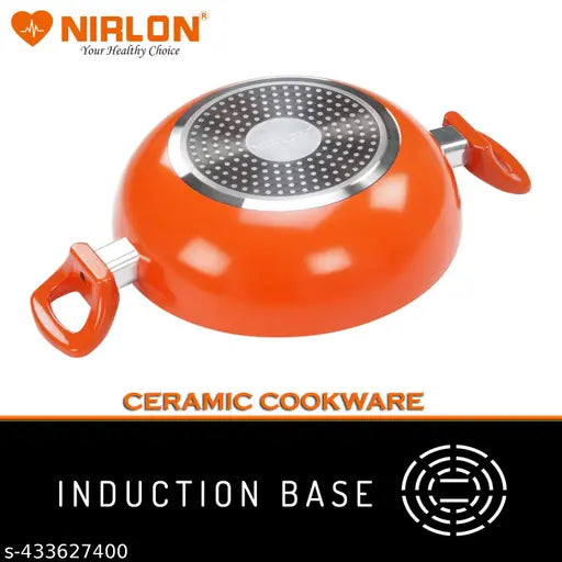 Nirlon Ceramic Cookware Combo Set