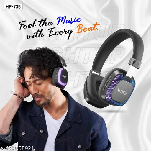 UBON HP‑735 Light Up Wireless Headphones | 50H Playtime