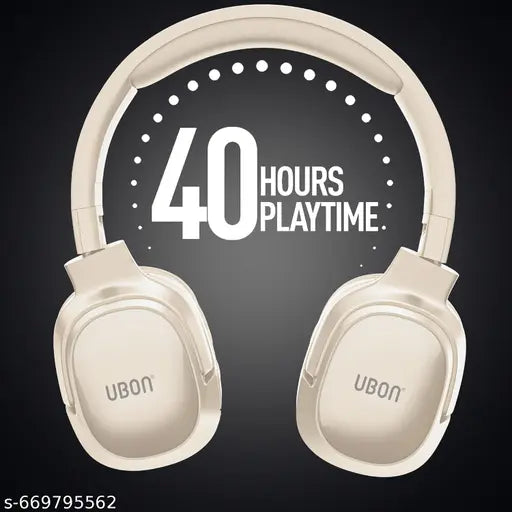 UBON HP‑700 Hip Hop Bluetooth Headphones | 40H Playtime