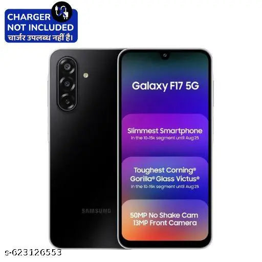 Samsung Galaxy F17 5G Smartphone | 6GB RAM | 128GB Storage