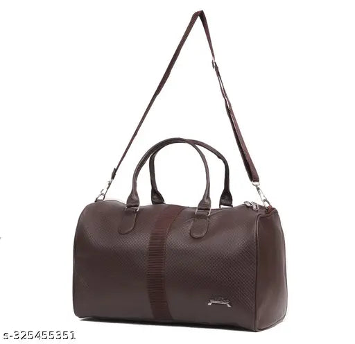 Premium vegan leather 23L Duffel Bag