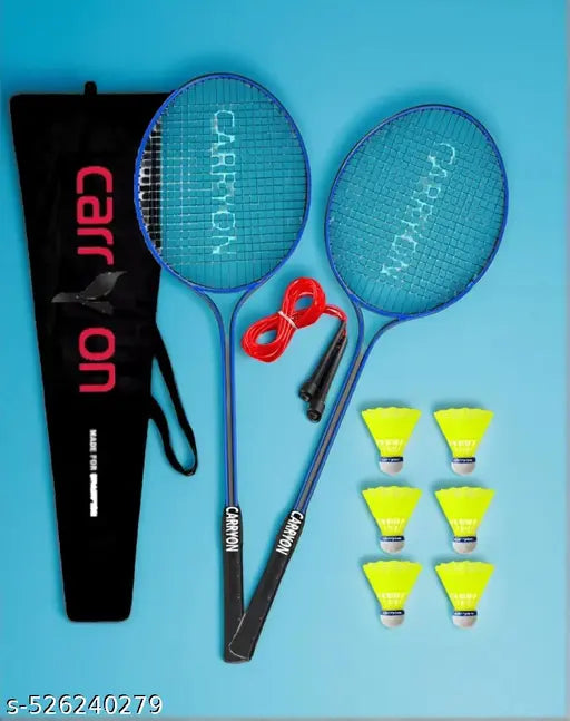 Badminton Combo Set | Outdoor Sports Kit for Beginners & Fitness Enthusiasts
