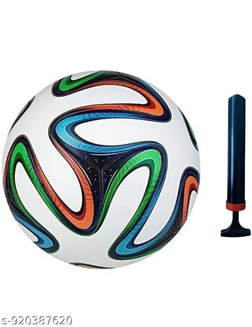 Premium Brazuca FIFA World Cup Football – Size 5 with Pump