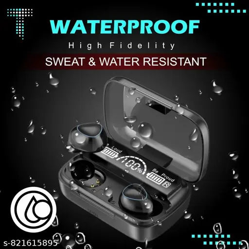 M10 TWS Bluetooth Earphones | LED Screen | ENC