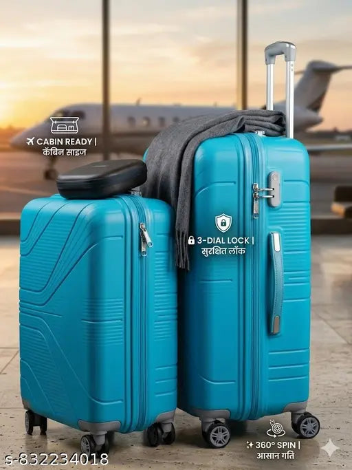 Durable Polypropylene Hard‑Sided Trolley Bag | Large 70cm