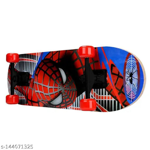 Spiderman Design Premium Maple Ply Skateboard – 24x6 Inch