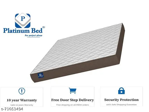 Orthopedic Spring Mattress | 10‑Inch Thick Single Bed