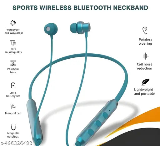 Bt Jazz Sports Wireless Bluetooth Earphones | 10H Playtime