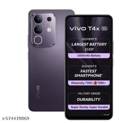 vivo T4X 5G Smartphone | 6GB RAM 128GB Storage