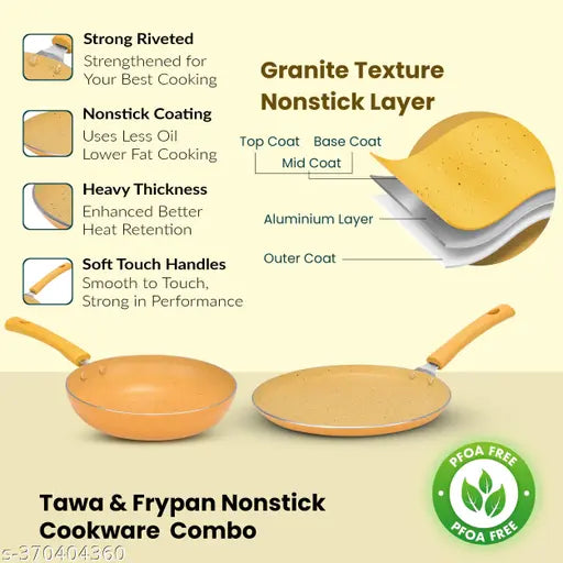 Yellow Nonstick Combo Set