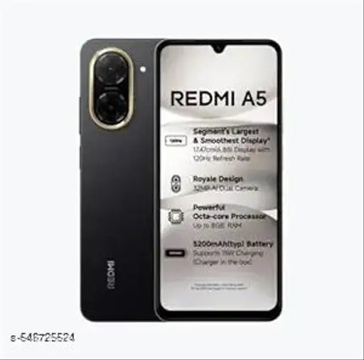 Redmi A5 4G Smartphone | 4GB RAM 128GB Storage