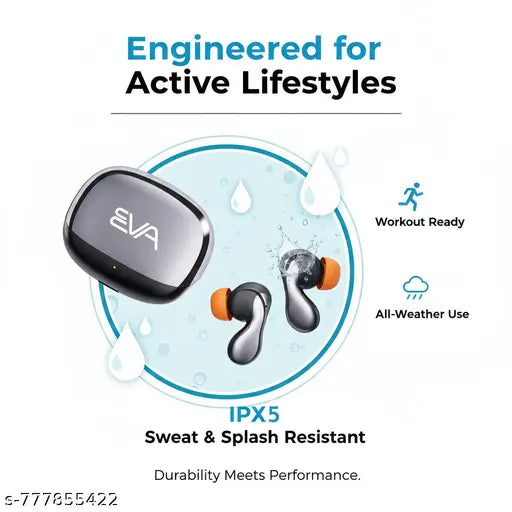 EVA Buds 20 TWS Earbuds | 20H Playtime | ENC