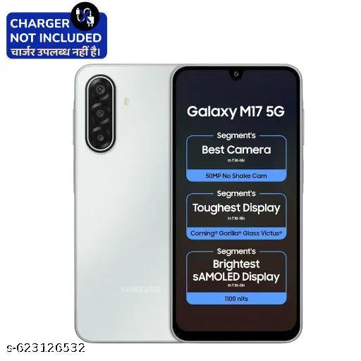 Samsung Galaxy M17 5G Smartphone | 4GB RAM | 128GB Storage