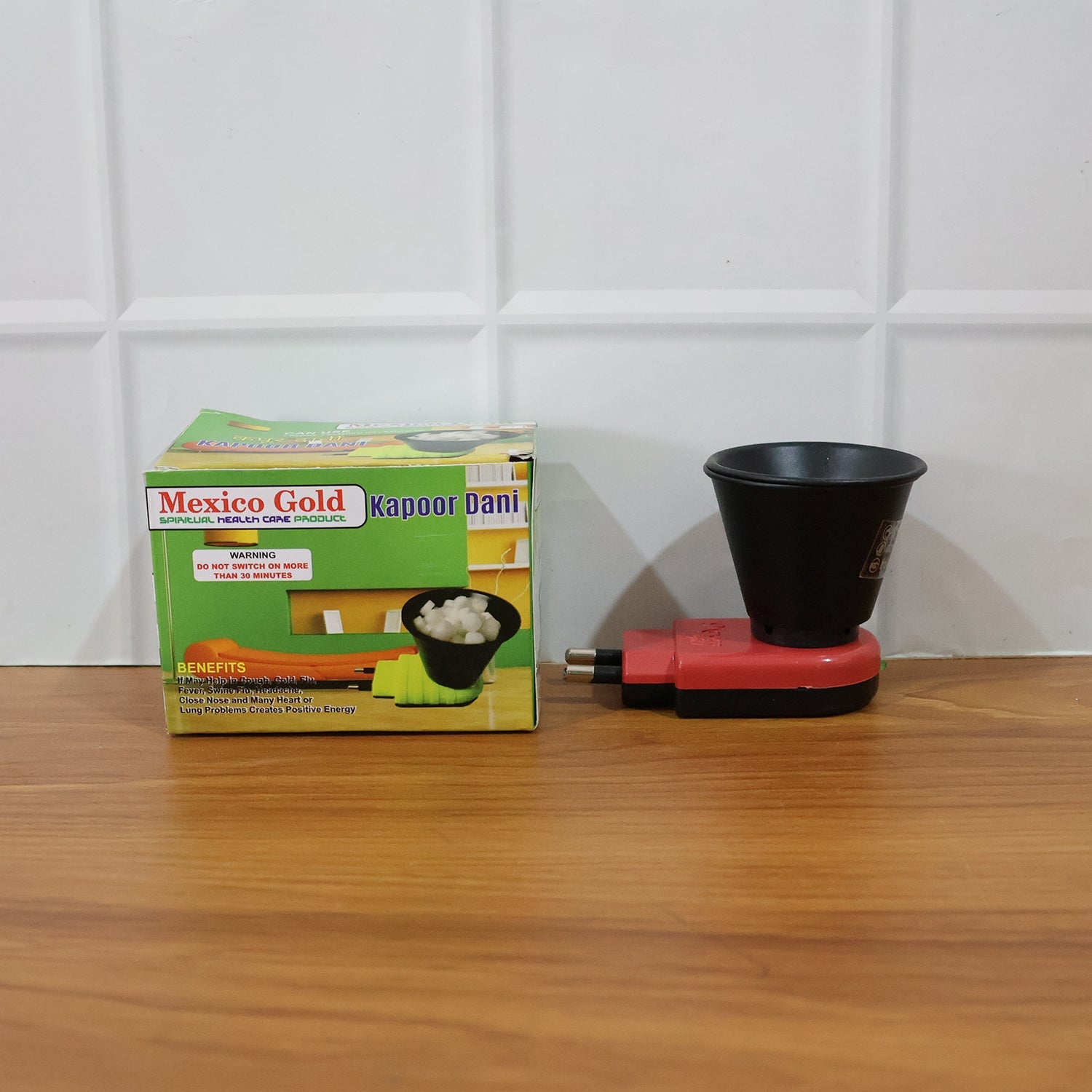 Electric Kapoor Dani Camphor Diffuser (1 Pc)