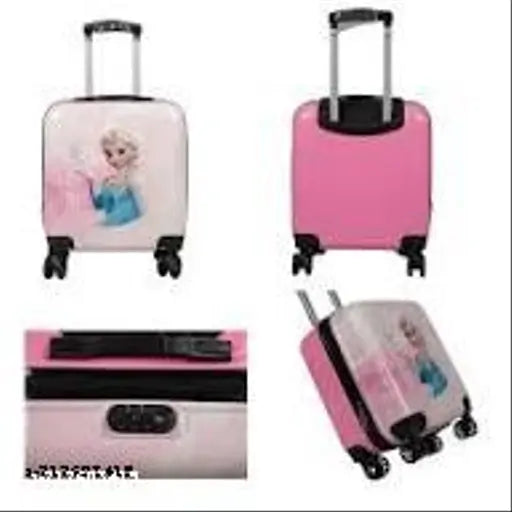 Cute Cartoon Elsa Kids Carry‑On Luggage | 20” ABS Hard Shell
