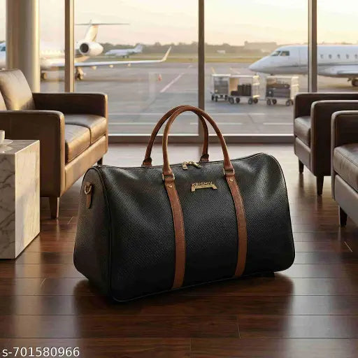 Bullfight Vegan Leather Duffel Bag | 2‑Wheel Travel Bag