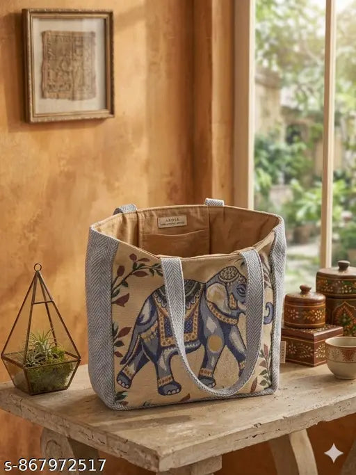 Women’s Cotton Handbag | Embroidered Fabric Shoulder Purse