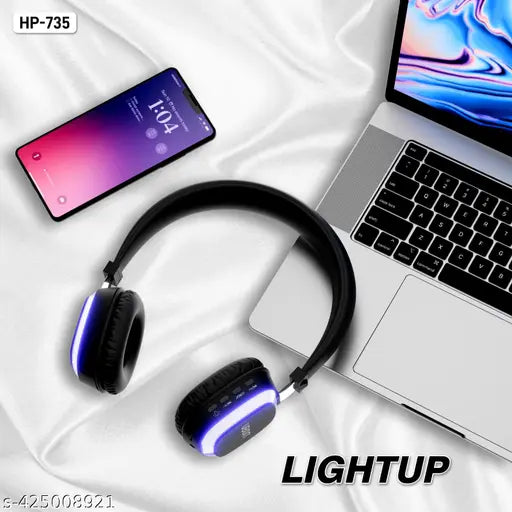 UBON HP‑735 Light Up Wireless Headphones | 50H Playtime