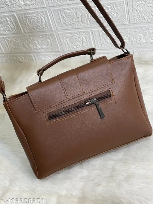 Women’s Stylish Casual Hobo Shoulder Bag | Brown Crossbody Handbag