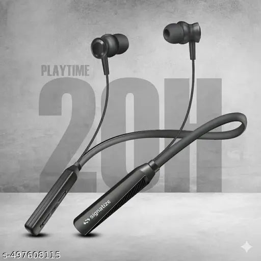 Signatize Bluetooth Wireless Earphones | 20H Playtime