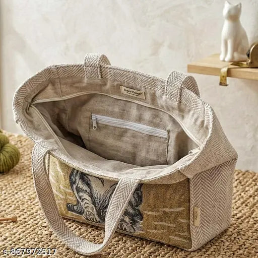 Women’s Cotton Handbag | Embroidered Fabric Shoulder Purse