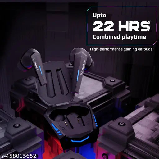 Hammer G‑Shots Gaming TWS Earbuds | 50ms Low Latency | ENC