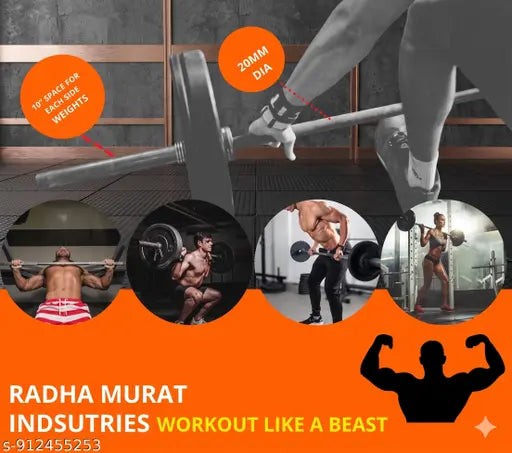 Home Gym Combo Premium Dumbbell Kit (50kgs) – Complete Set with Rods & Accessories