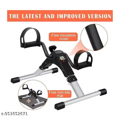 Premium Mini Fitness Stepper – Adjustable Height Cardio Trainer (Black)