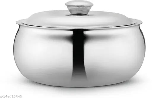 Stainless Steel Insulated Casserole – 3000 ml, Silver
