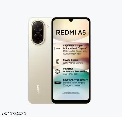 Redmi A5 4G Smartphone | 4GB RAM 128GB Storage