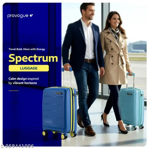 Provogue Hard‑Sided Trolley Bag Set of 2 – Expandable, TSA Lock