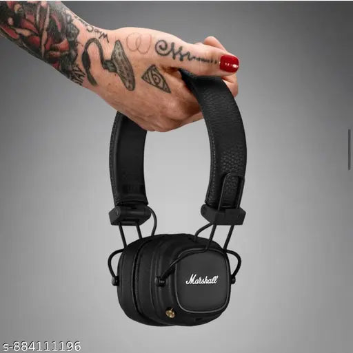 Marshall Major IV Bluetooth Headphones | 80+ Hours Playtime