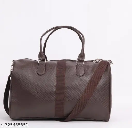 Premium vegan leather 23L Duffel Bag