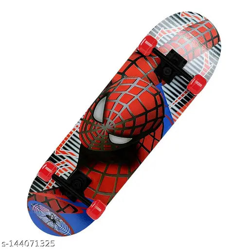 Spiderman Design Premium Maple Ply Skateboard – 24x6 Inch