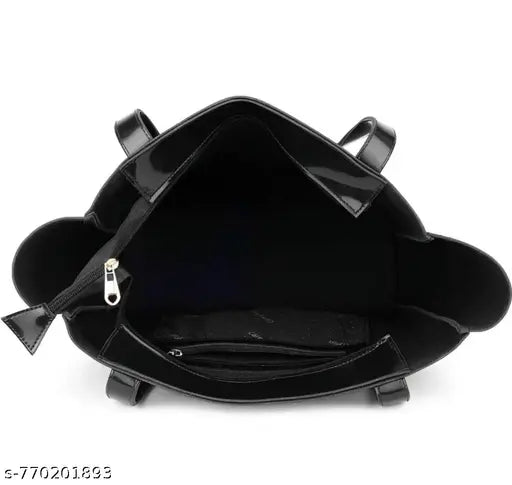 Women’s Glossy Shimmer Oversized Tote