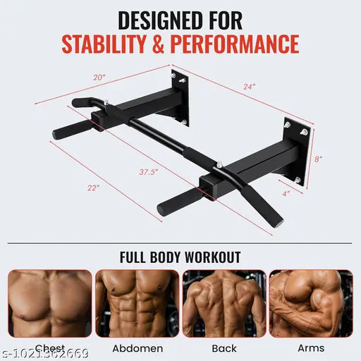 Premium Slovic Wall‑Mounted Pull‑Up Bar – 200kg Load Capacity