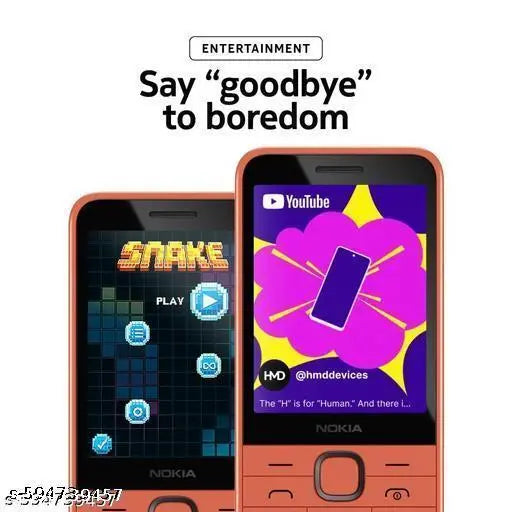 Nokia 220 Dual SIM 64MB 128MB Peach - 4G Handset