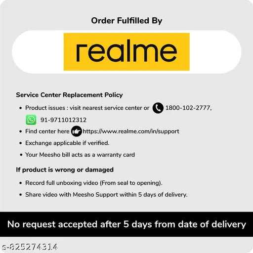 realme C83 5G Smartphone | 4GB RAM 64GB Storage