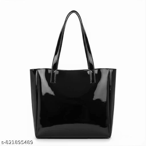 Women’s Glossy Shimmer Oversized Tote