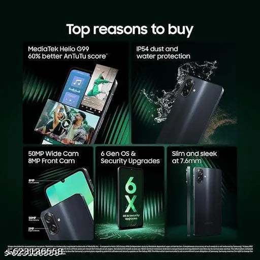 Samsung M07 4GB RAM 64GB Storage | 4G Smartphone