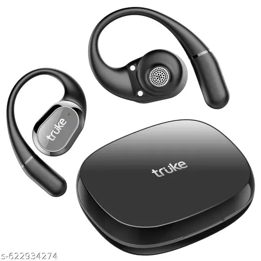 Truke True Wireless Earbuds – 60Hr Playtime, 4‑Mic ENC, Waterproof
