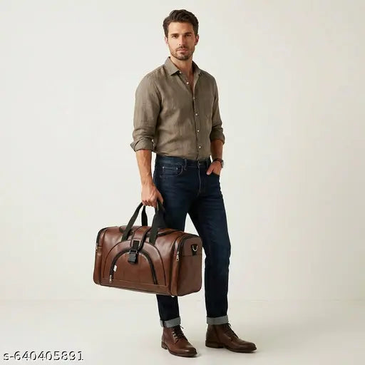 Urban Duffel Bag | 50L Vegan Leather