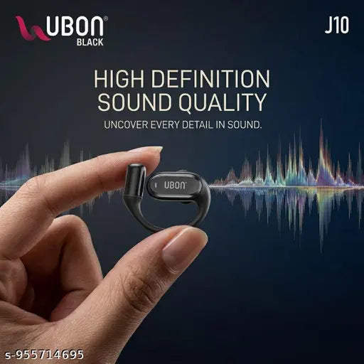 Ubon J10 Bluetooth Earbuds – HD Sound, 36 hrs Playtime, Type‑C Charging