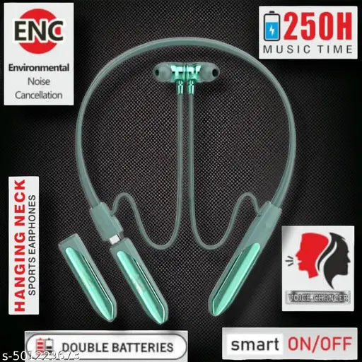 Voice Changer Bluetooth Neckband | 125H + 125H Playtime